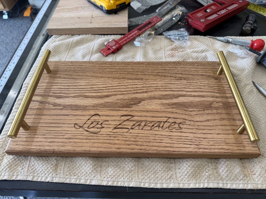 Serving Tray with Handles